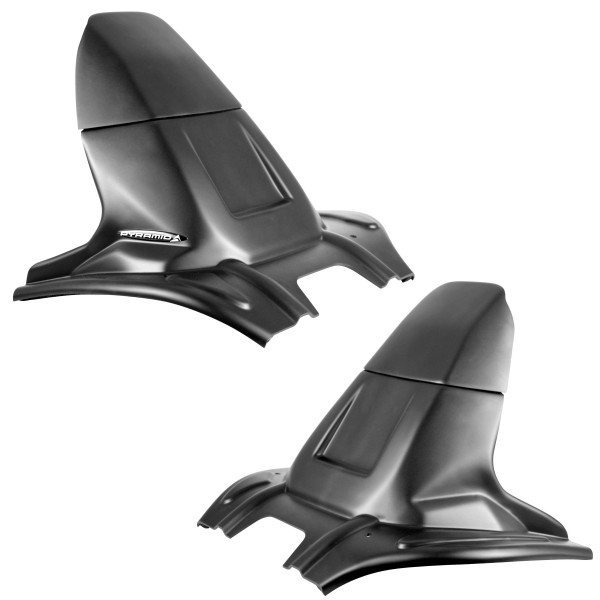 Pyramid Plastics PYRAMID GSXR1000R MATT BLACK HUGGER